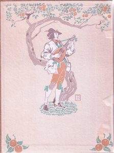 Inside cover decoration by Charles Edmund Brock